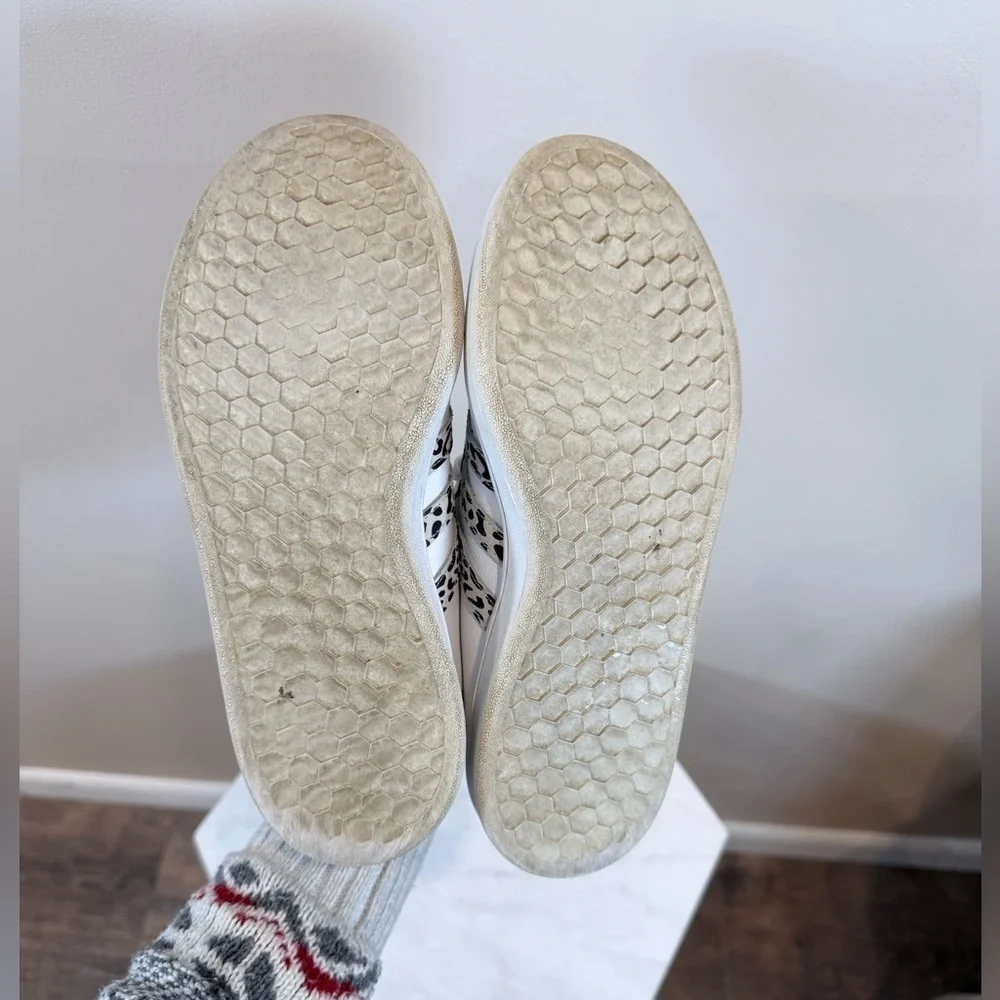 🔥Adidas Women's White Leopard Sneakers Size 7.5 EUC🔥